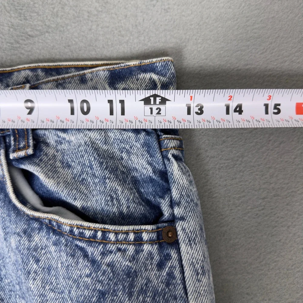 Vintage 80s Levis Student Fit Orange Tab Acid Wash‎ Jeans USA Made W26 L30